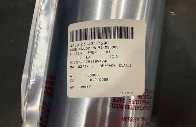 Filter Element MI-030003 NSN 4330-01-434-4290 - photo 2