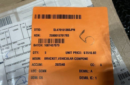 Bracket 7001499 NSN 2590-01-570-1783 - photo 3