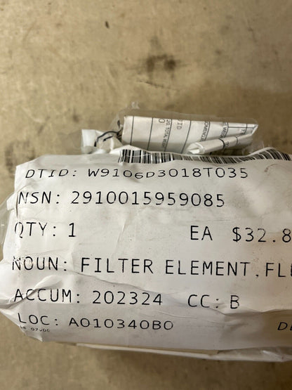 NEW GENERATOR DIESEL ENGINE CUMMINS FF5638 FLUID FILTER ELEMENT 2910-01-595-9085