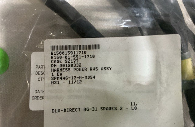 Wiring Harness R0120332 NSN 6150-01-591-1710 - photo 5