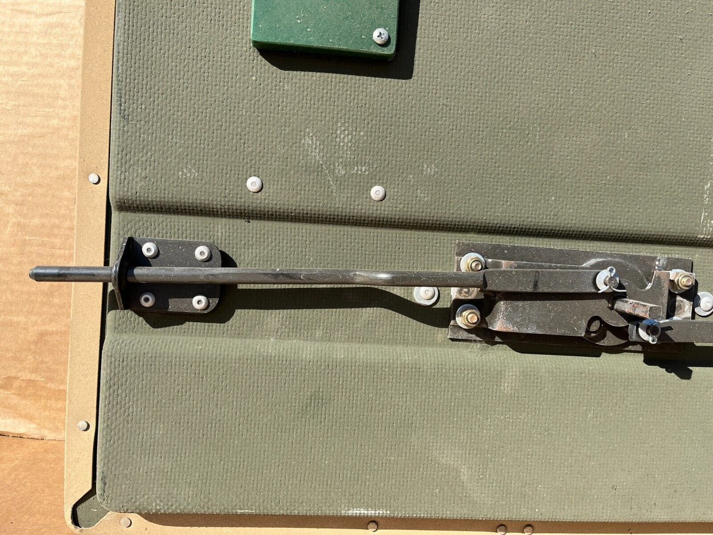 HMMWV 2 MAN AMBULANCE BODY REAR RIGHT HAND DOOR PASSENGER SIDE 2510-01-265-1139