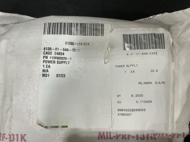 Power Supply AN/TRC-170 NSN 6130-01-649-0423 - photo 2