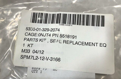 MRAP MK2A2 RUTA SUPPLIES 5518191 SEAL REPLACEMENT PARTS KIT 5330-01-329-2074