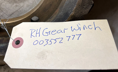WORM WHEEL GEAR WINCH RH 7063717 42E12Y4411 12Y4411 3020-00-355-2777