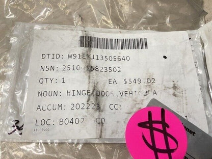 MRAP M-ATV 0312107183-00 VEHICULAR DOOR HINGE 2510-01-582-3502