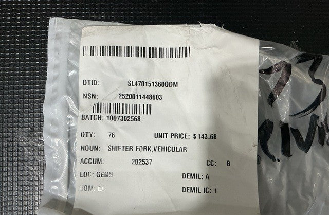 Shifter Fork P-19R NSN 2520-01-144-8603 - photo 8