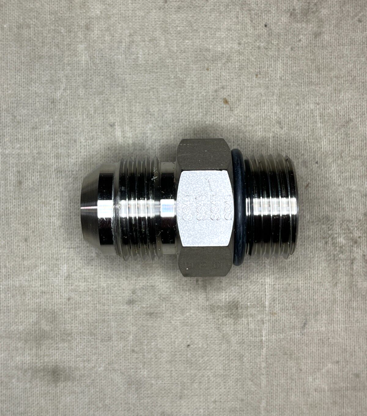 PARKER 10F50X-SS 1/2" TRIPLE-LOK TUBE TO BOSS STRAIGHT ADAPTER 4730-01-644-4335