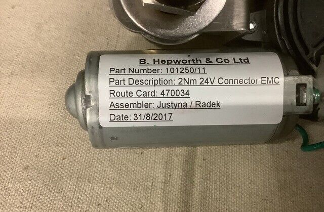 MRAP COUGAR FMTV LMTV MTV WIPER MOTOR 2NM 24V 101250 101250/11 2540-01-555-5028
