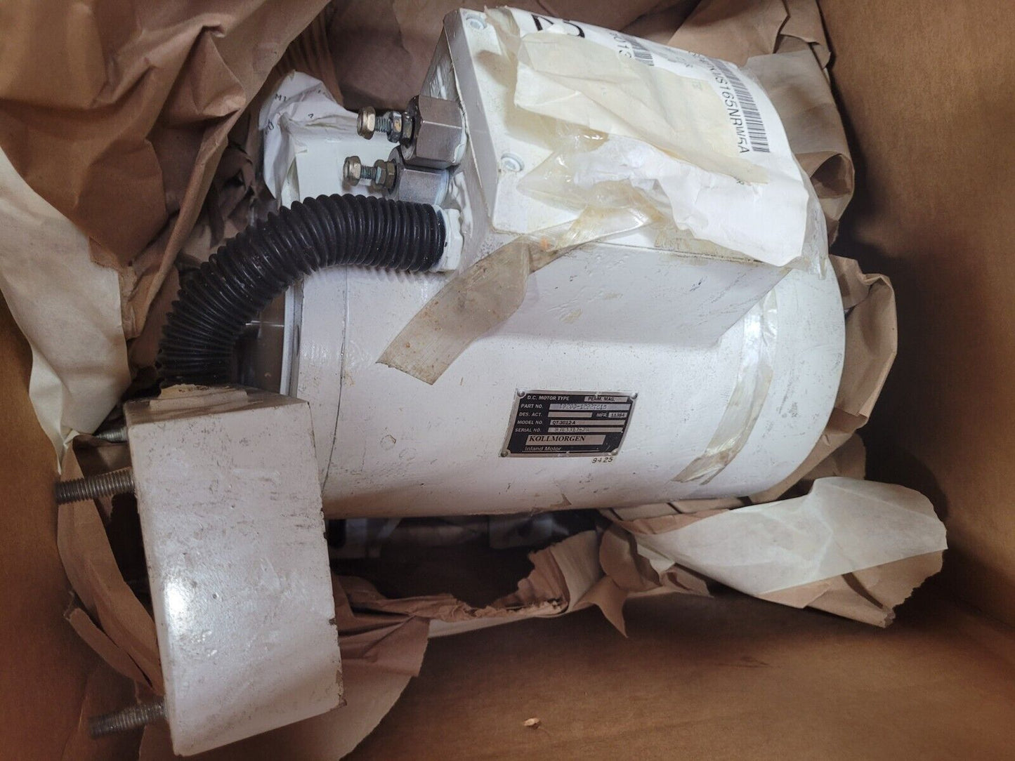 MILITARY M109A6 HOWITZER DC MOTOR QT-3012-A 12927815 6105-01-391-4920