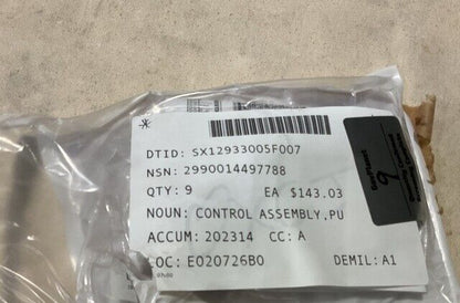 USGI MILITARY PUSH-PULL CONTROL ASSEMBLY 9314A07-2025 2990-01-449-7788