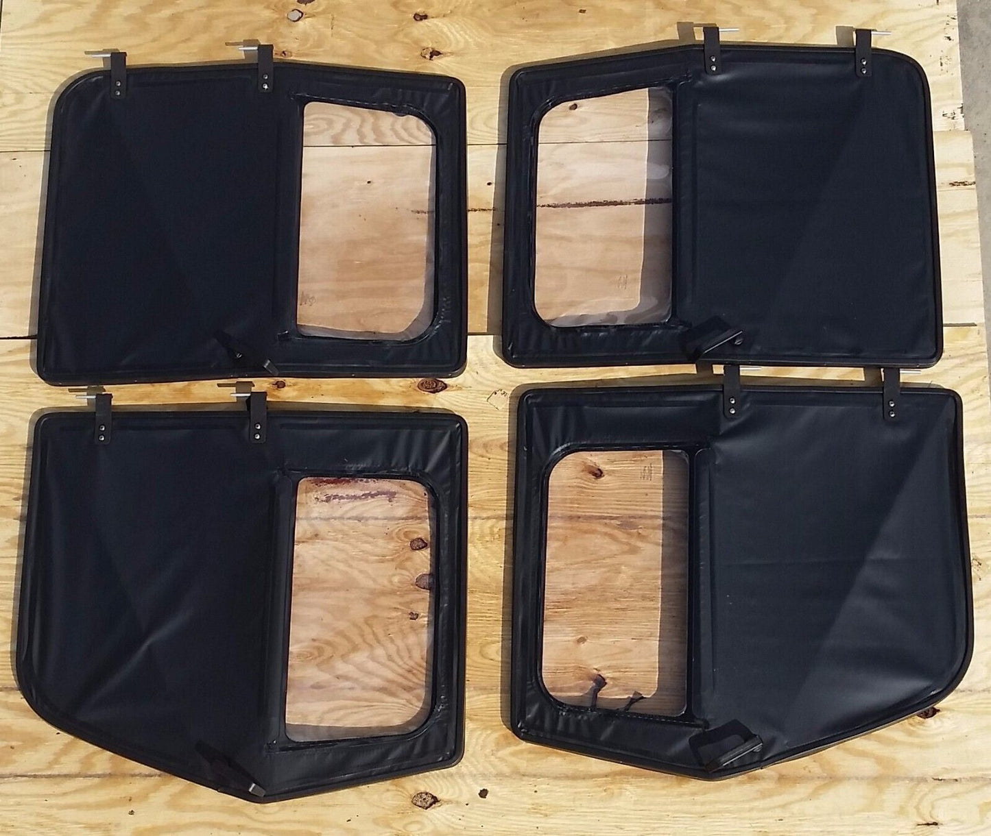 BLACK Soft Door SET Humvee/HMMWV(Set Of 4) M998/M1097/M1123/M1151/M1152/M1165