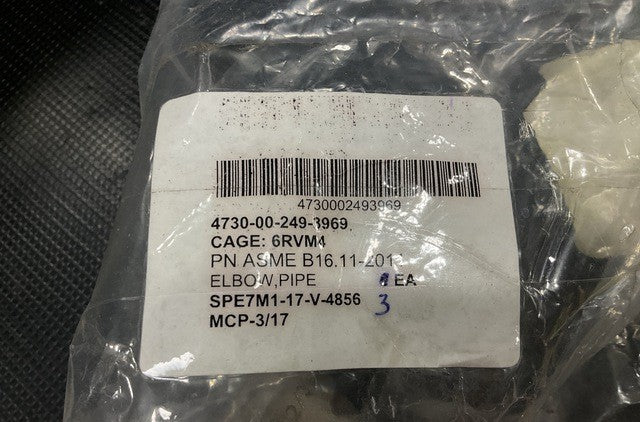 Pipe Elbow 5000S4823-64496REV3 NSN 4730-00-249-3969 - photo 4