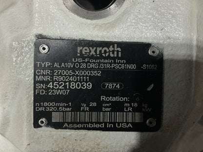 Piston Pump R902401111 NSN 4320-01-624-6521 - photo 8