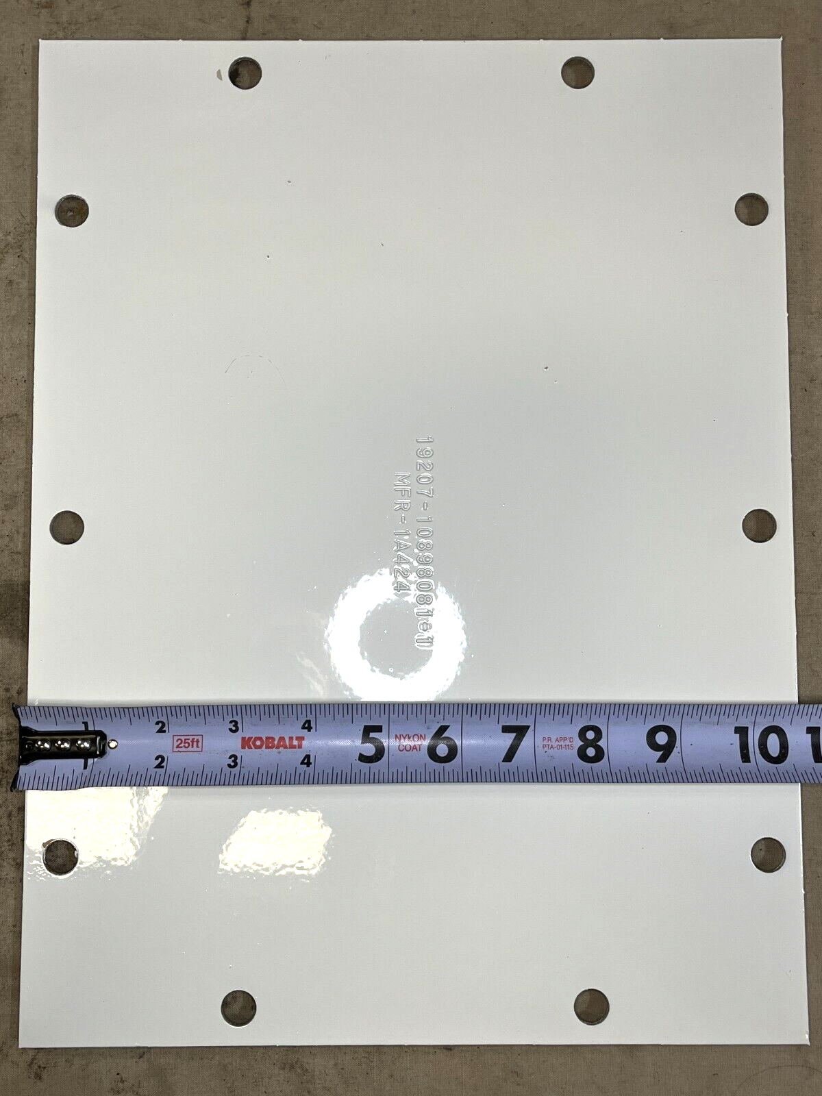 MILITARY FAASV M992, M109 HOWITZER 10898081-1 ACCESS COVER 5340-00-932-4991