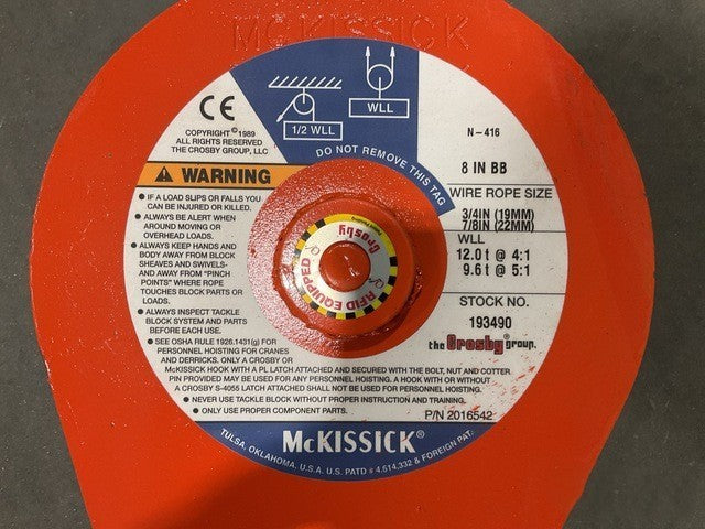 Snatch Tackle Block 193490 NSN 3940-01-556-3295 - photo 6