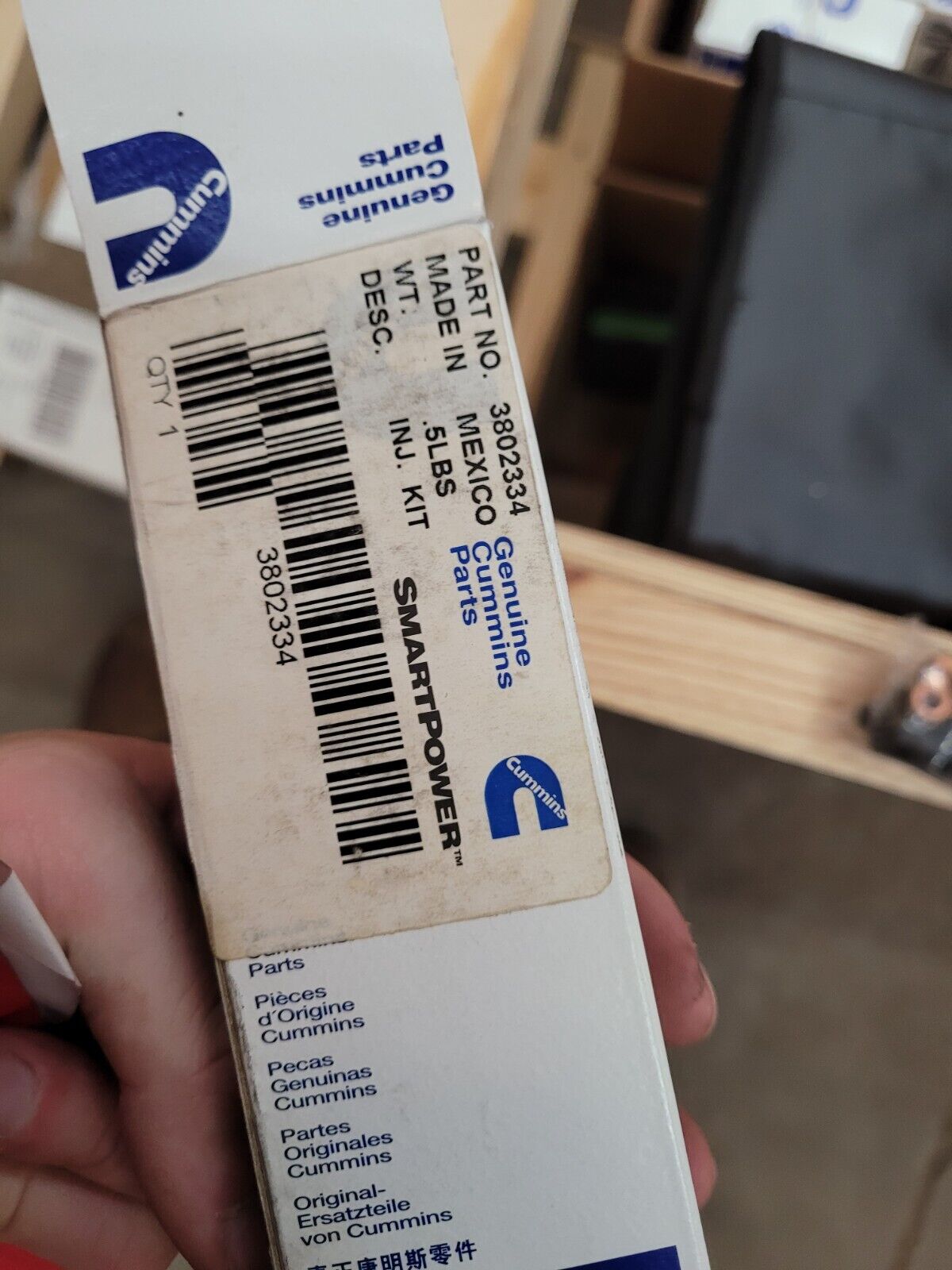 OEM CUMMINS INJECTOR 2910-01-413-8047	BS3 Marine 3.9 liter B Engine