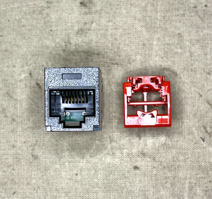 PANDUIT CORP CJ5E88TGBL JACK MODULAR RJ45 RECEPTACLE CONNECTOR 5935-01-624-3512