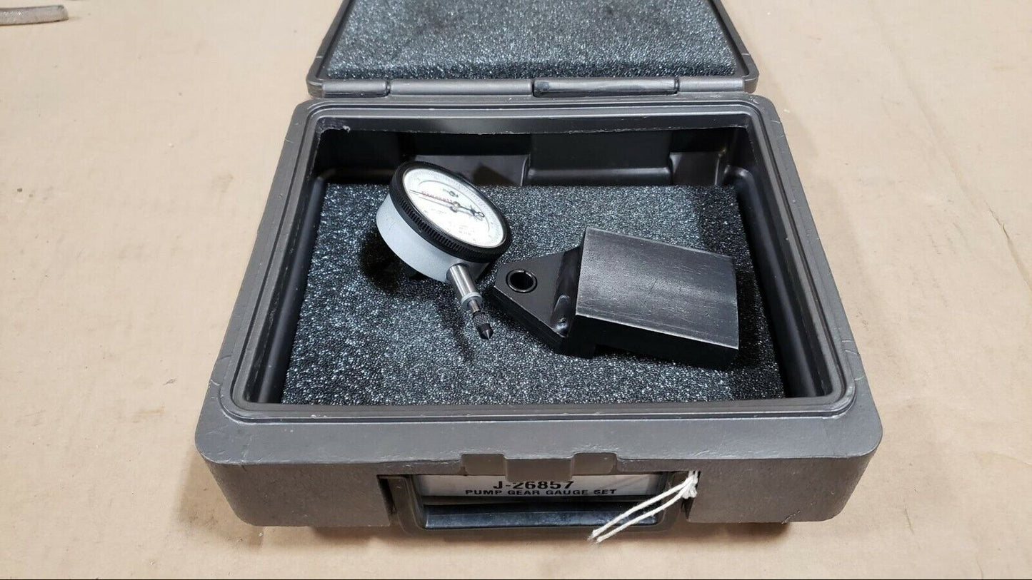 Kent Moore J-26857 Pump Gear Gauge Set 5210-01-134-8448	 GAGE SET,PUMP GEAR