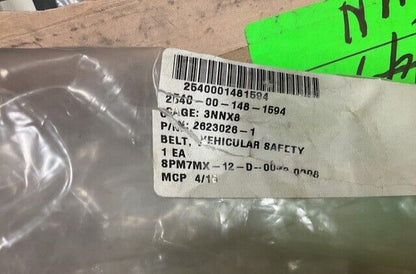 Brighton 2623026-1 E8000-223-1 Vehicular Safety Belt (AAVC7A1) 2540-00-148-1594