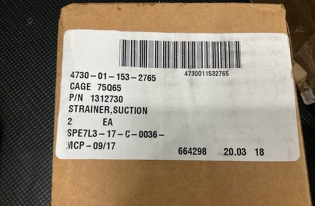 Suction Strainer 1312730 NSN 4730-01-153-2765 - photo 4