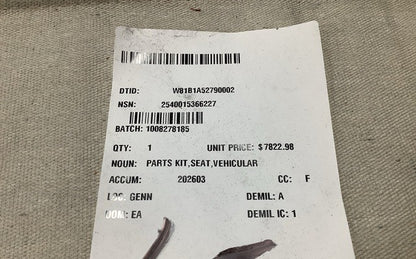 Troop Seat 57K1896-002 NSN 2540-01-536-6227 - photo 6