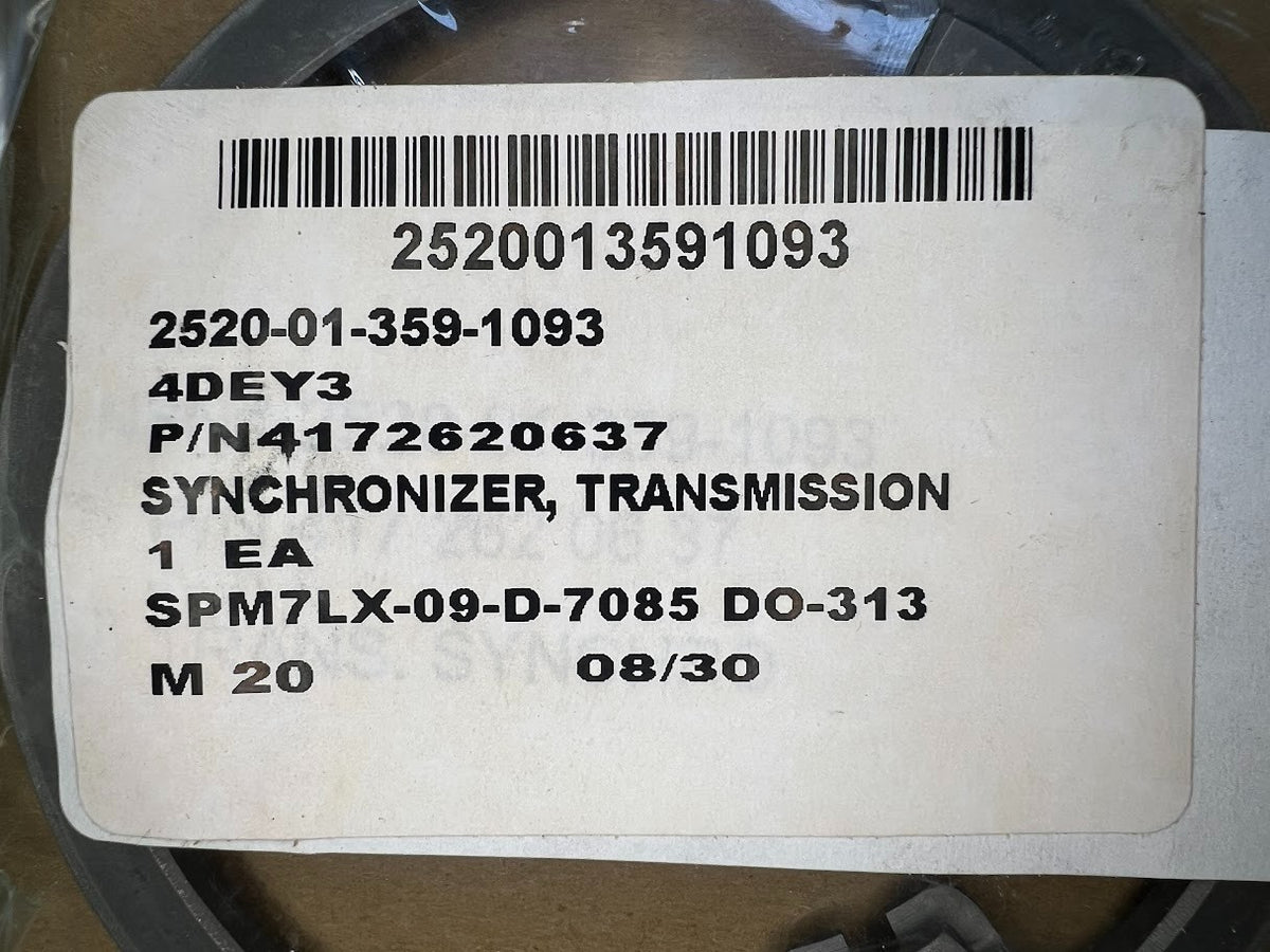 Transmission Synchronizer 4172620637 NSN 2520-01-359-1093 - photo 4