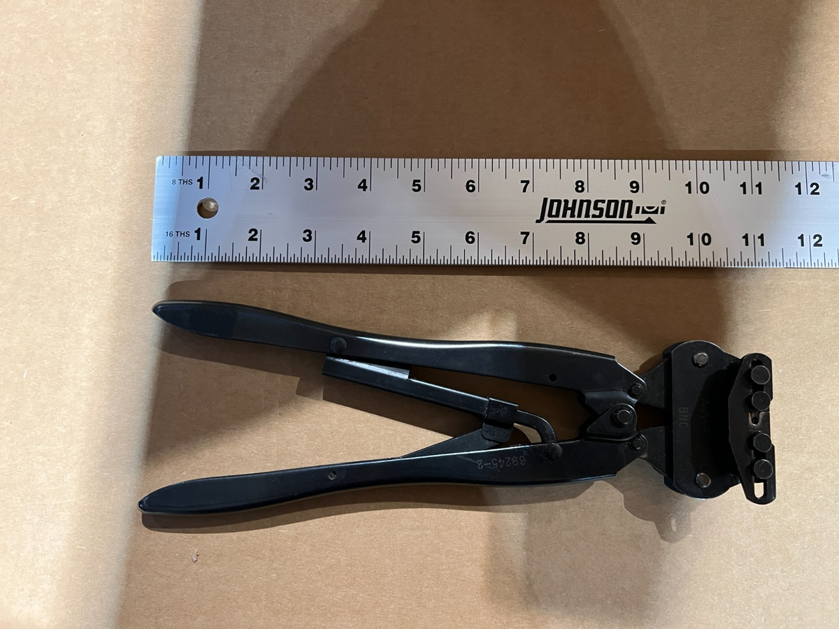 Ohm Crimp Tool Ratchet Crimp Hand Tool 69245-2 - photo 2