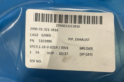 Exhaust Pipe 5101886 NSN 2990-01-321-3816 - photo 2