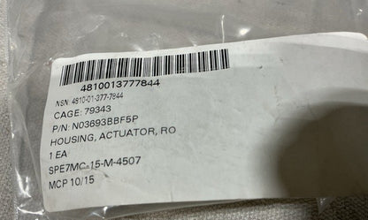 Rotary Actuator Housing N03693BBF5P NSN 4810-01-377-7844 - photo 4
