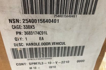 NEW MILITARY MRAP 3683174C91L VEHICULAR DOOR HANDLE, HANDLE ASSY,DOOR RH