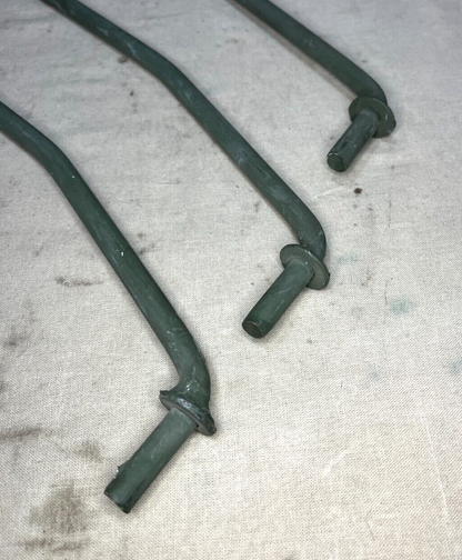 (3) 5 TON CAB SOFT TOP CANVAS BOW SUPPORTS M54A2 M35A2 M939A1 2540-01-092-1264