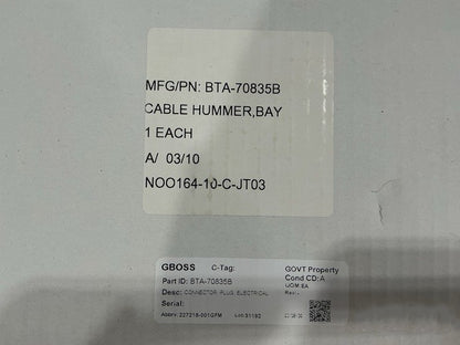 Cable Assembly BTA-70835 NSN 5940-01-501-6714 - photo 5