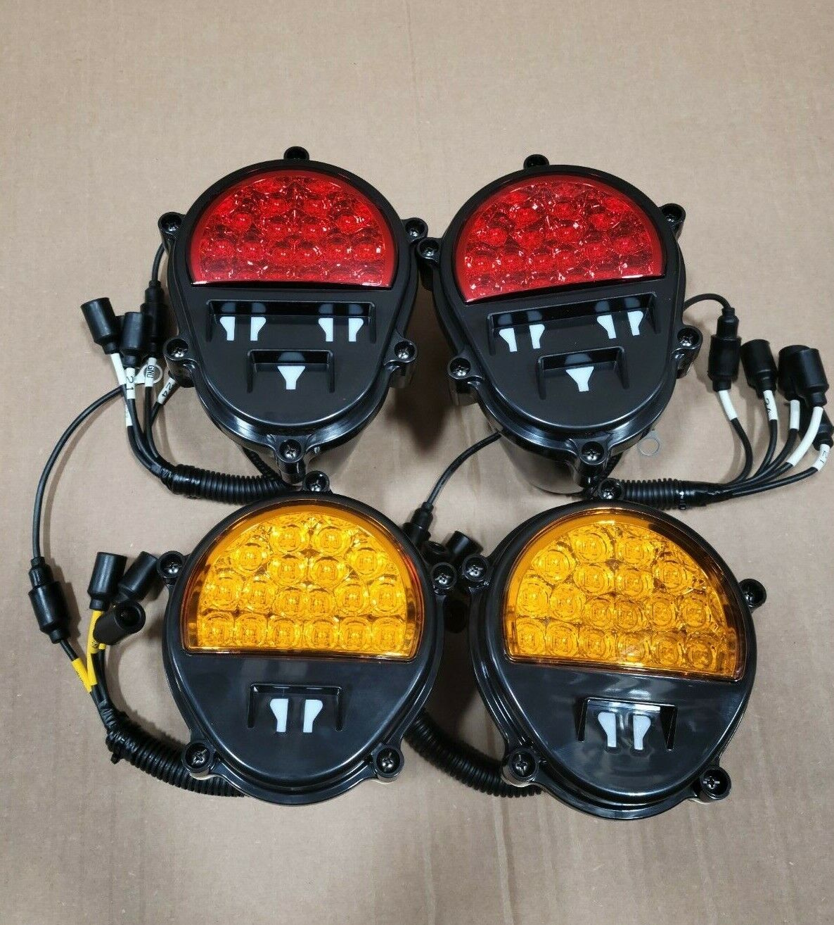 NEW Black LED HMMWV BRAKE LIGHT TURN SIGNAL  M998 HUMVEE M35 LED HEADLIGHT
