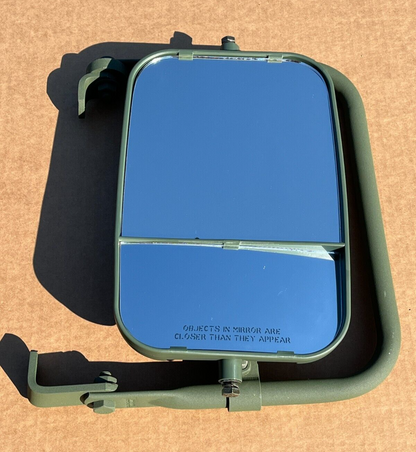 NEW HMMWV MIRROR ASSY SET, PAIR Humvee  H1 HUMMER, M998 (12342129,12342130)GREEN