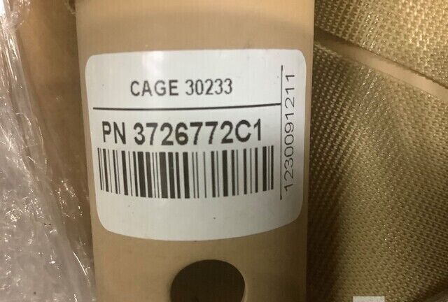 (1) MRAP MAXXPRO NAVISTAR DEFENSE 3726772C1 5ft METALLIC TUBE 4710-01-592-3917