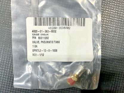 Pneumatic Tank Valve 50011282 NSN 4820-01-363-8002 - photo 2