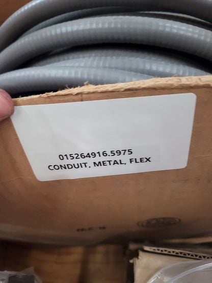 FLEXIBLE METAL CONDUIT 3/8” 5975-01-526-4916 TACTICAL WATER PRUIFICATION  100 FT
