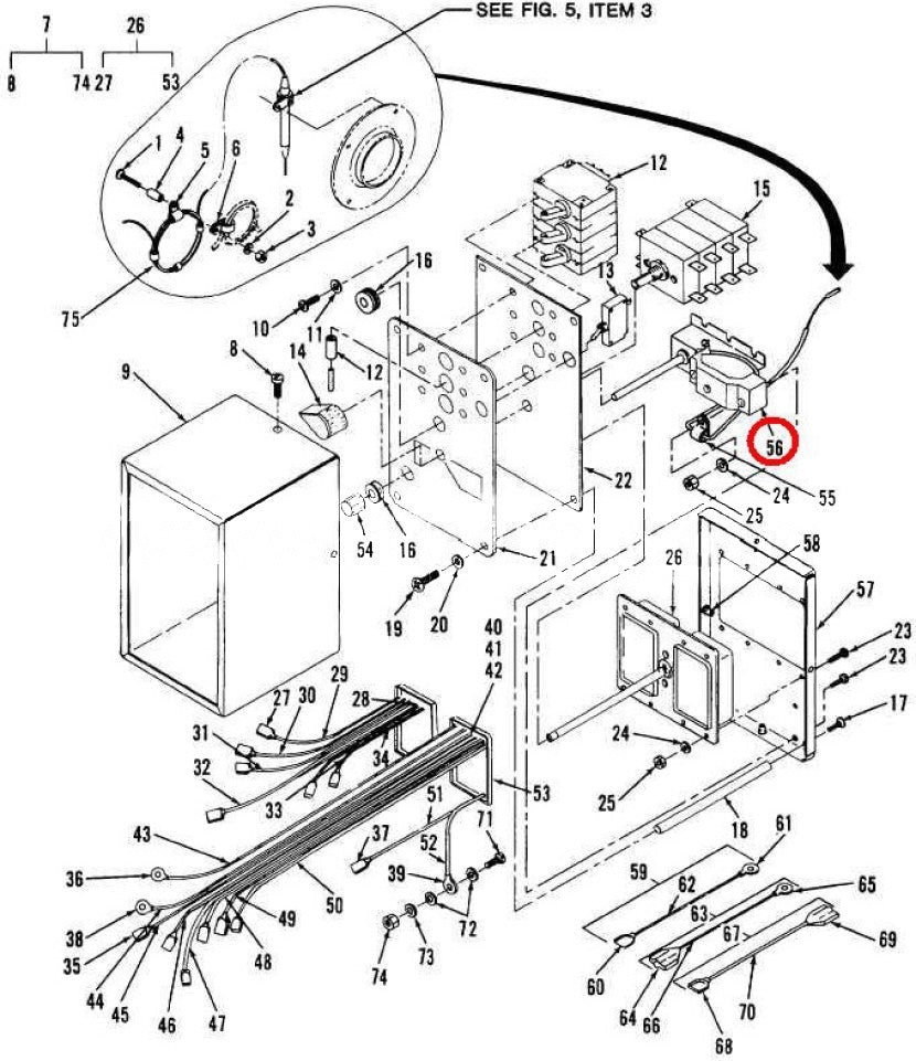 Thermostatic Switch AN/TTC-39 NSN 5930-00-448-5324 - photo 2