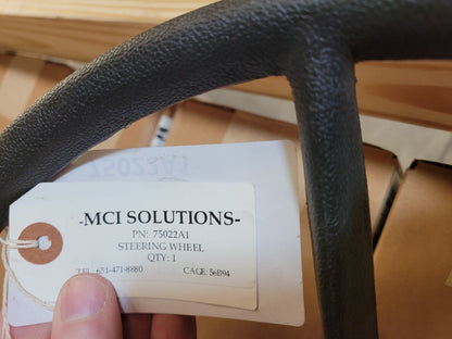 NEW MCI COACH BUS STEERING WHEEL P/N 75022A1