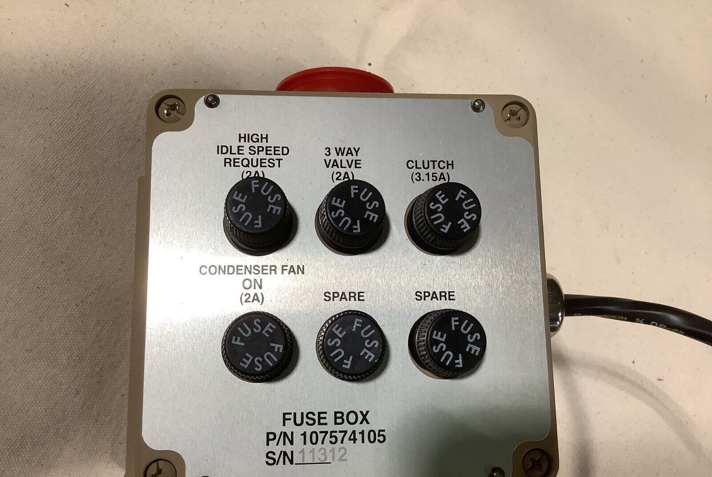 MRAP FUSE CONTROL BOX HVAC 107574105C 3690649C91 3690649C1L 5920-01-568-5928