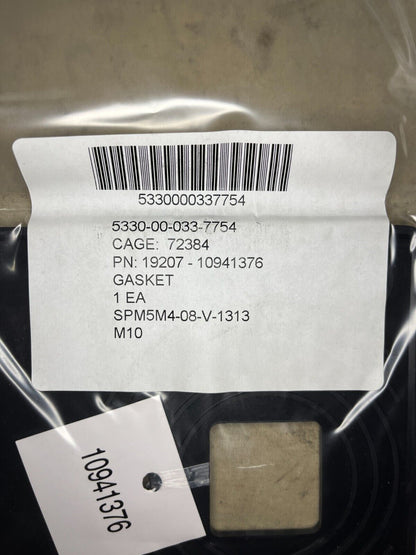 USGI MILITARY M109 HOWITZER SERIES 10941376 GASKET 5330-00-033-7754 NOS