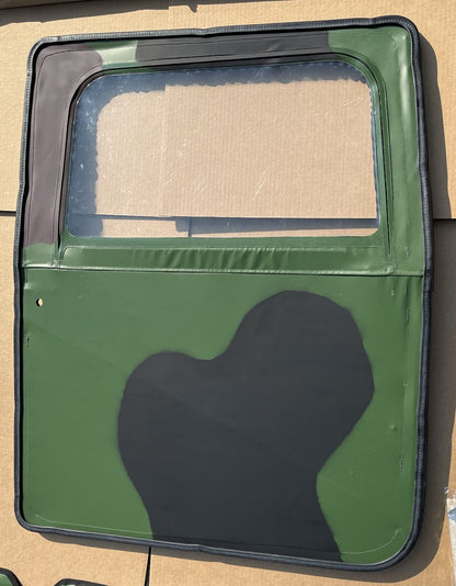 M998 HMMWV HUMVEE 2 MAN CAMO SOFT TOP KIT 2 DOOR SET CURTAIN BOW RAIL HARDWARE | 2540-01-434-8600