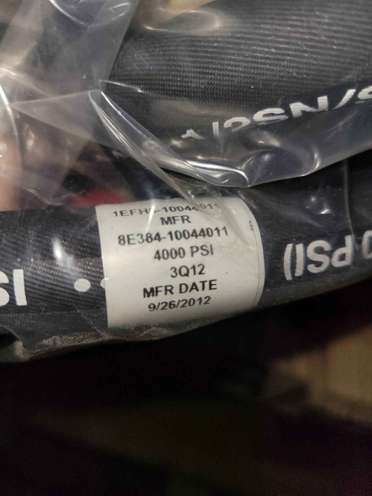 (1) MRAP-COUGAR CAT 1 CAT II 10044011 REAR BRAKE HOSE ASSEMBLY 4720-01-607-8957