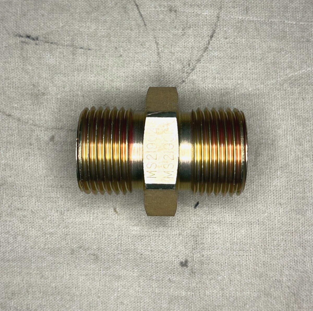 M107/HOWITZER M110 MS21902-10 UNION FLARELESS NIPPLE TUBE, 4730-00-554-7617