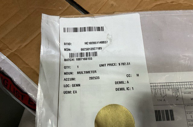 Mod FLUKE-27 NSN 6625-01-392-7185 - photo 4