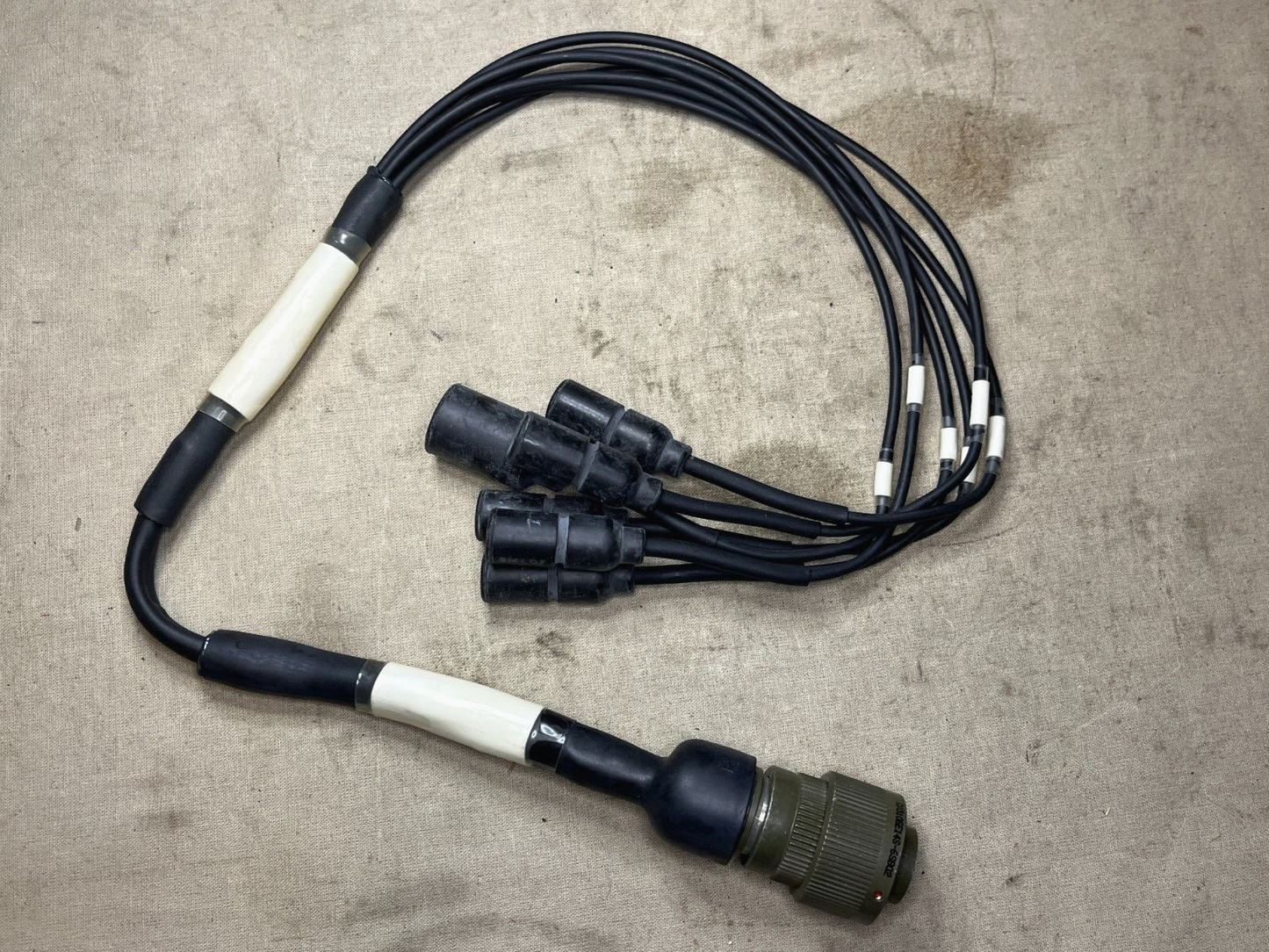 MILITARY TRUCK 00004A0203 6 BRANCHED WIRING HARNESS LEFT FRONT 6150-01-504-2607