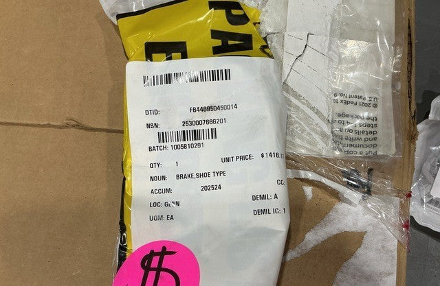 Shoe Type Brake 51594R NSN 2530-00-766-6201 - photo 9