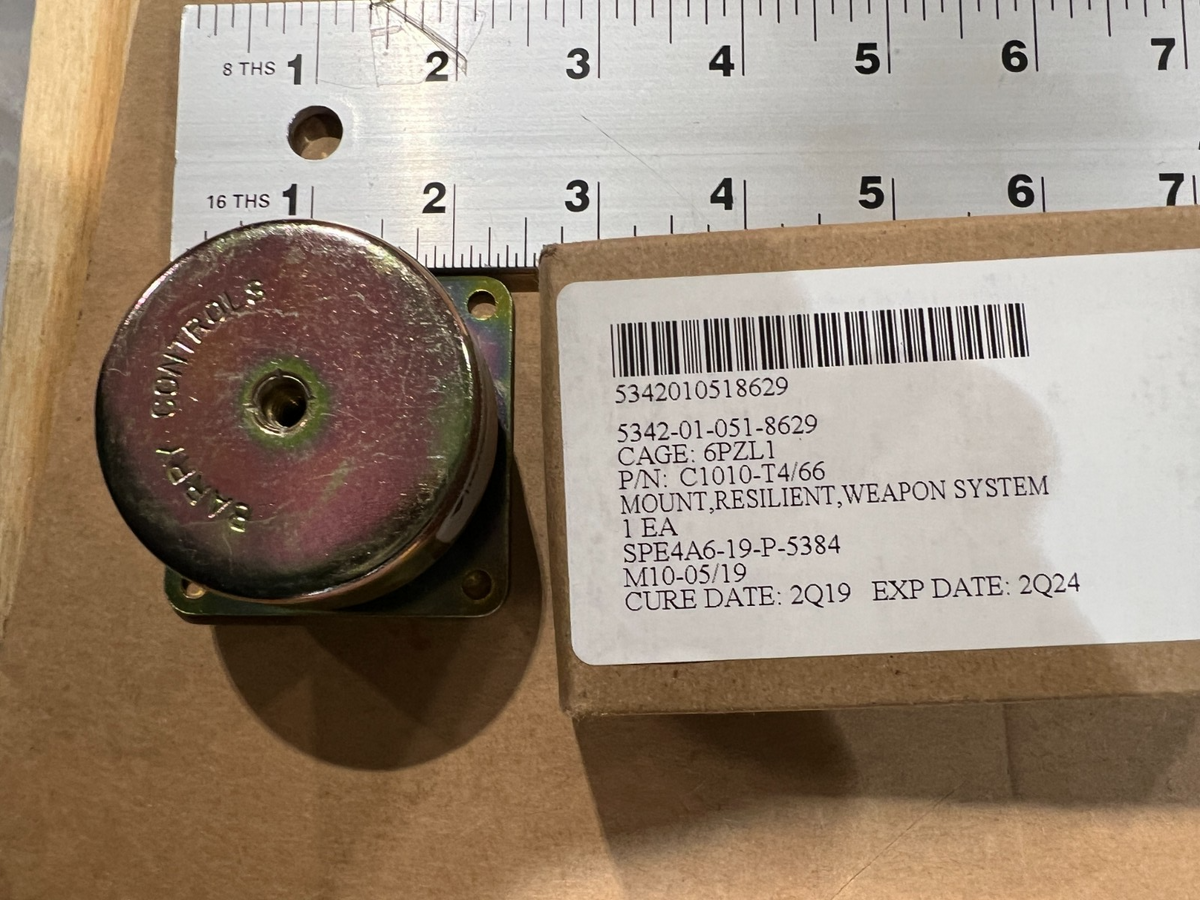 Resilient Mount LGM-30 NSN 5342-01-051-8629