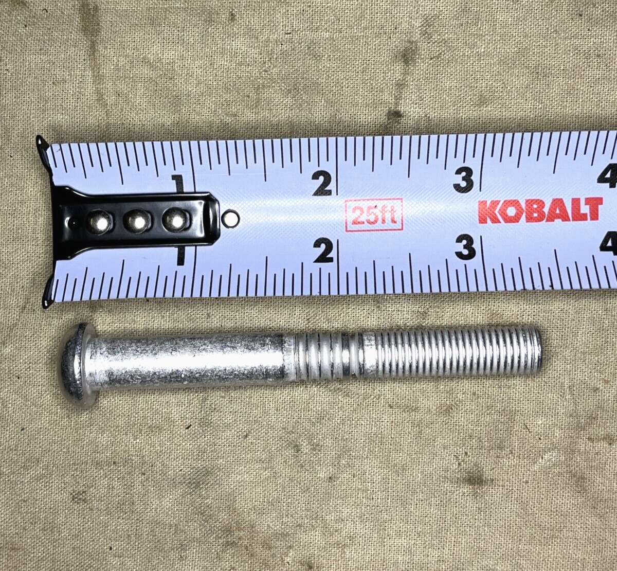 HEAVY DUTY PIN-RIVET, GROOVED 2LP-F12-22 5320012070350 5320-01-207-0350 NOS