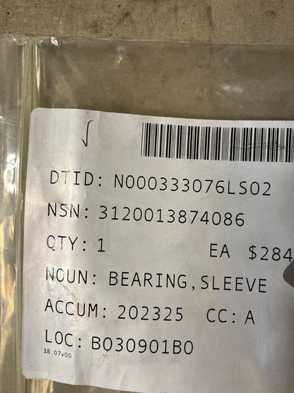 NEW CAST BRONZE SLEEVE BEARING4-7 1/2-5200X NO. 21 CB-162020 3120-01-387-4086